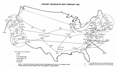 以地图视角回顾70年互联网发展