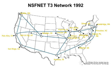 以地图视角回顾70年互联网发展