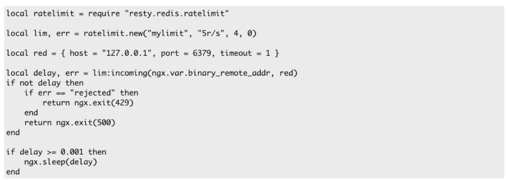 又拍云张聪：OpenResty动态流控的几种姿势