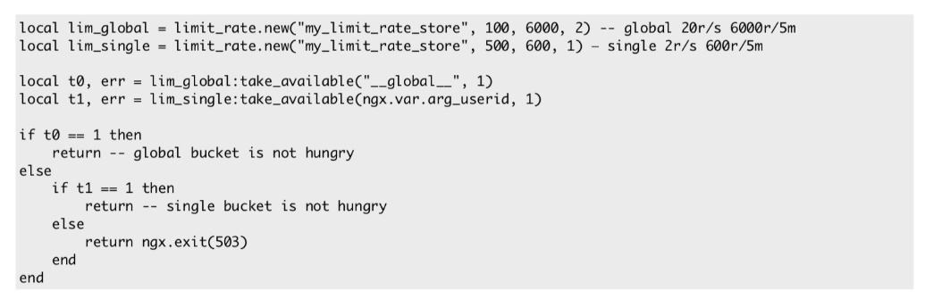 又拍云张聪：OpenResty动态流控的几种姿势