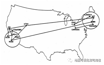 以地图视角回顾70年互联网发展