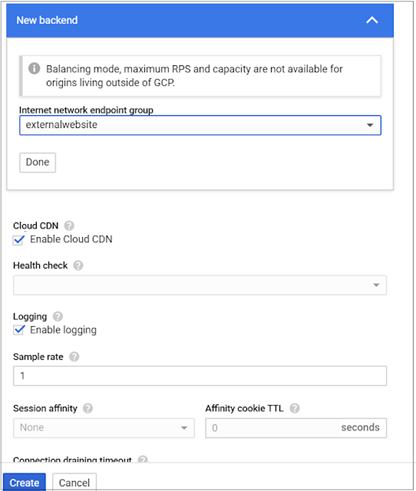 如何为自定义源站启用 Google CDN (外部网站的 Google CDN 配置)