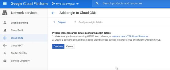 如何为自定义源站启用 Google CDN (外部网站的 Google CDN 配置)