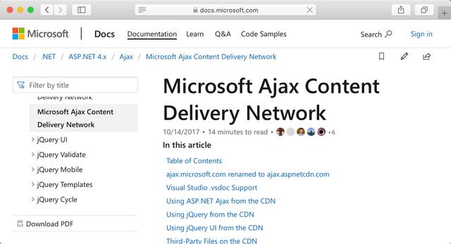 Web开发者可以使用的免费CDN列表