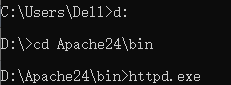 windows之Apache服务器搭建