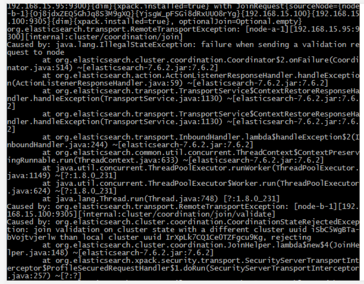 Elasticsearch7.6.2 windows 集群多服务器配置多节点