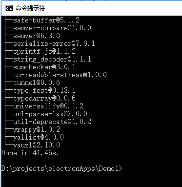 Electron环境搭建