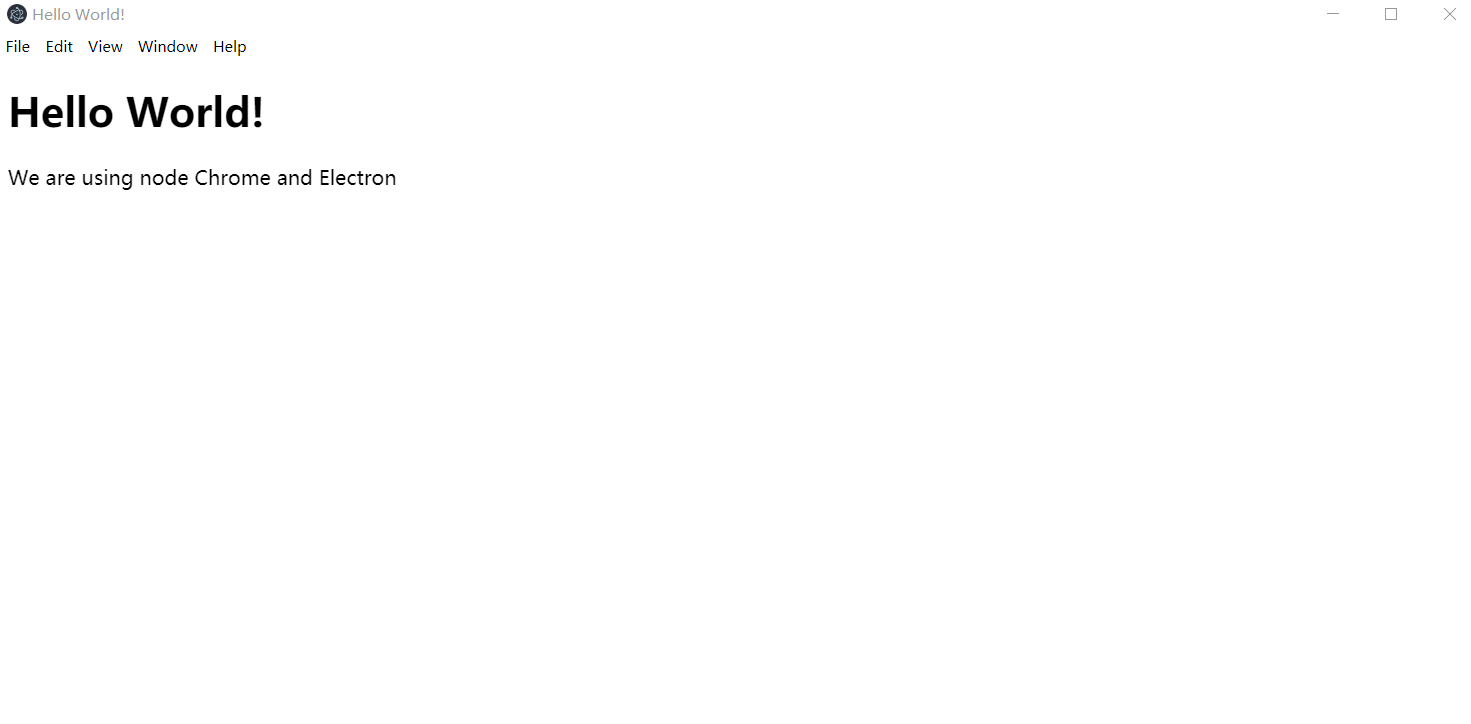 electron入门 1（环境搭建）[ Windows环境 ]