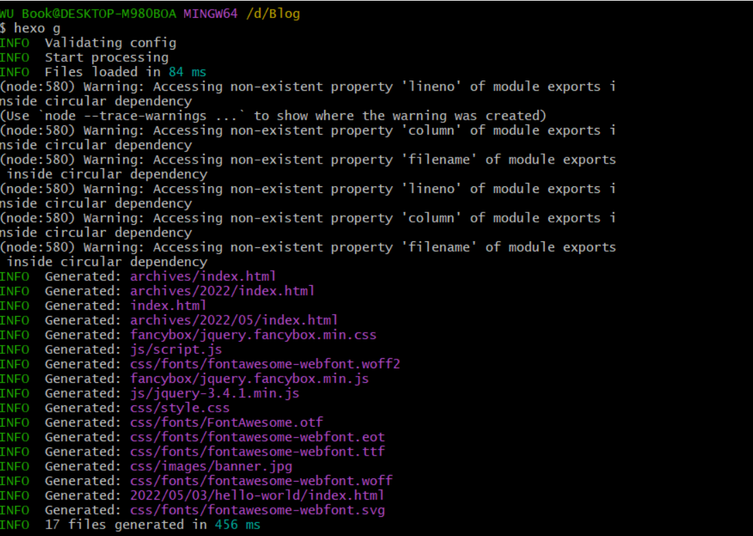 Hexo+github搭建个人博客并绑定个人域名
