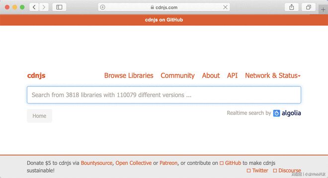 Web开发者可以使用的免费CDN列表