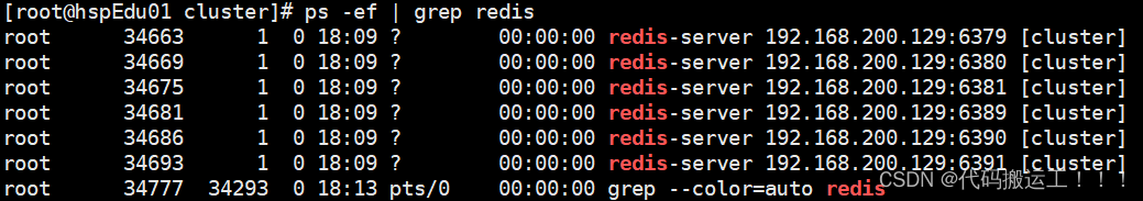 redis集群（Cluster）