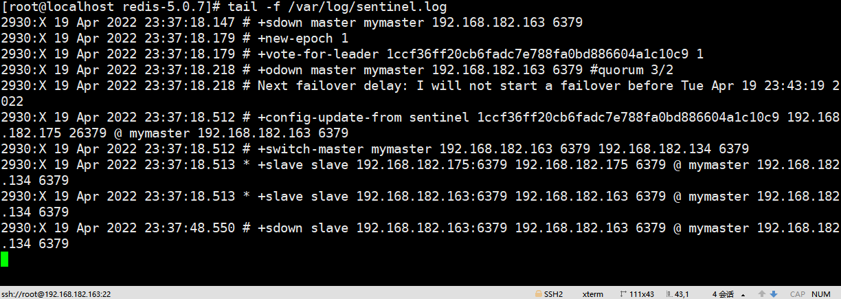 Redis数据库集群（主从复制、哨兵、Cluster）