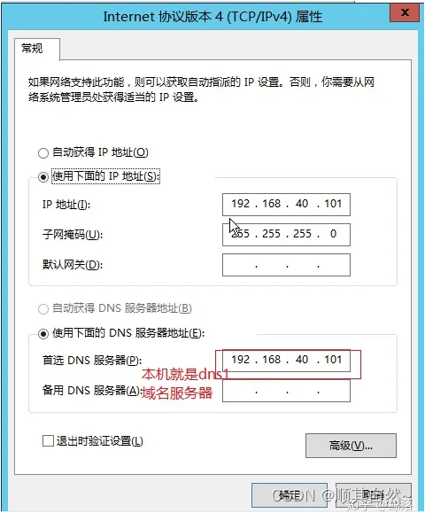 Windows server DNS服务器配置与管理