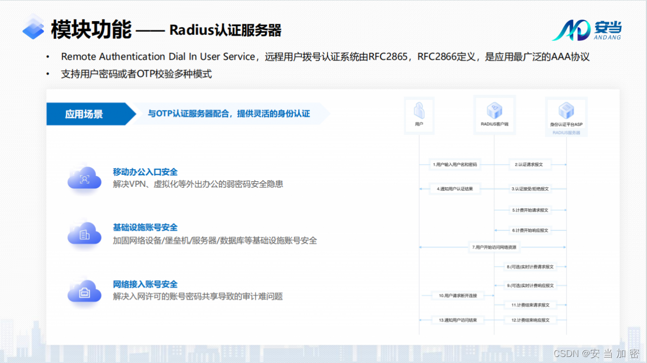 配置华为路由器通过RADIUS对接安当ASP身份认证服务器以实现上网功能解决方案