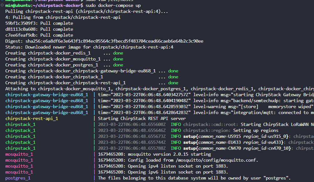 Chirpstack服务器简介和搭建教程